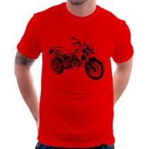 Camiseta Moto F 800 GS Traços - Foca na Moda