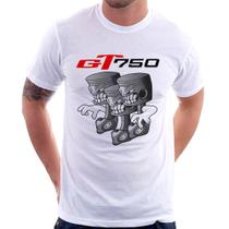 Camiseta Moto GT 750 Pistões - Foca na Moda