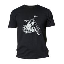 Camiseta Moto Harley Davidson Camisa Algodão Gola Redonda