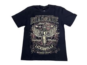 Camiseta Moto Motoqueiro Harley Davidson Blusa Adulto Bo819 BM