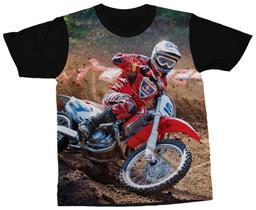 Camiseta Motocross Esporte Trilha Piloto Camisa Blusa Moto - Darkwood