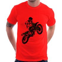 Camiseta Motocross Jump Verde - Foca na Moda