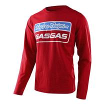 Camiseta Motocross Lançamento Troy Lee Manga Longa Gasgas Team Stock Ls Tee