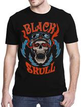 Camiseta motor oil preta