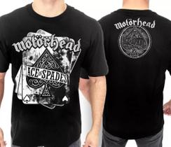 Camiseta Motorhead Ace Of Spades Blusa Adulto Unissex Of0055 OF0074 OF0236 Oficial Licenciado