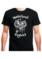 camiseta motorhead feminina