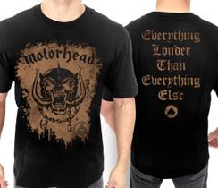 Camiseta Motorhead Of0102 Consulado Do Rock Oficial Banda