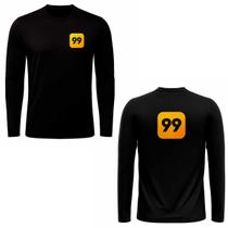 Camiseta Motorista App 99 Manga Longa Malha Proteção UV Camiseta Motorista App 99 Manga Longa Malha Proteção UV