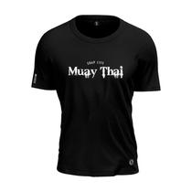 Camiseta Muay Thai Fonte Shap Life Campeonato Lutador