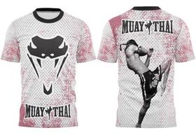 Camiseta Muay Thai Nak Muay Fire Camisa Academia Treino Luta Kick Boxing