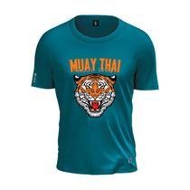 Camiseta Muay Thai Tigre Animal Luta Arte Marcial Shap Life