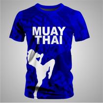 Camiseta Muay Thay Dry Masculina Artes Marciais Luta Treino