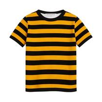 Camiseta Mud Kingdom Toddler Girls 100% algodão, amarela de verão, 4T