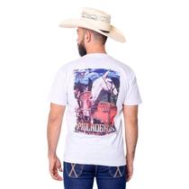 Camiseta Muladeiros Masculina Country Branca Jopper Bulls