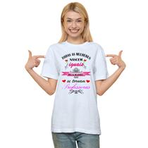 Camiseta Mulheres Melhores Se Tornam Professoras Camisa Personalizada Blusa Adulto Algodão com Poliéster