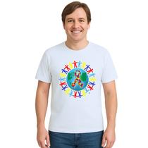 Camiseta Mundo Autista Autismo Estampa Personalizada