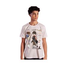 Camiseta mundo magico harry potter branco m