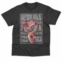 Camiseta Mushu Mulan Desonra Pra Tu Desonra Pra Tua Vaca Basica Estampada Unissex 100% Algodão