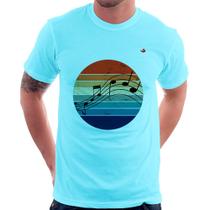 Camiseta Música Vintage Sunset - Foca na Moda