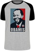 Camiseta Mussum Obamis Blusa Plus Size extra grande adulto ou infantil Camiseta Mussum Obamis Blusa Plus Size extra grande adulto ou infantil
