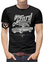 Camiseta Mustang Carro Antigo Masculina Motorista Blusa Ford - Alemark