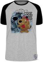 Camiseta Mutley azul Blusa Plus Size extra grande adulto ou infantil