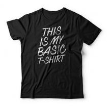 Camiseta My Basic T-Shirt Studio Geek Camiseta My Basic T-Shirt Studio Geek