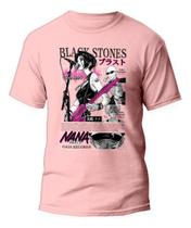 Camiseta Nana Black Stone V03 Camisa Anime Nana 100% Algodão