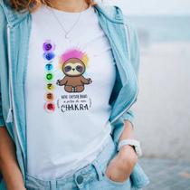 Camiseta Não Desalinha meus Chakras - Linha Frases Engraçadas