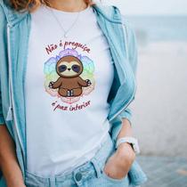 Camiseta Não é preguiça - Linha Frases Engraçadas