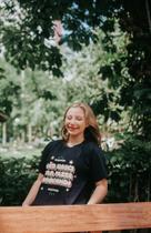 Camiseta não nasci pra fazer marcando P Camiseta não nasci pra fazer marcando P