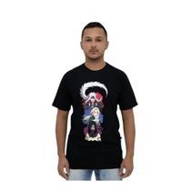 Camiseta naruto 3 sennins preto pp Camiseta naruto 3 sennins preto pp