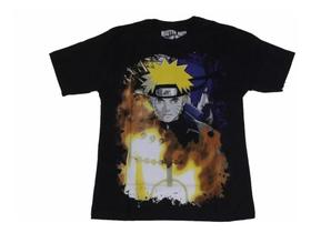 Camiseta Naruto e Sasuke Blusa Adulto Unissex Anime Mr1249 RC