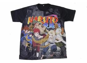 Camiseta Naruto Gaara Hokage Kazekage Blusa Adulto Anime A192 BM