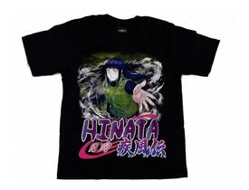 Camiseta Naruto Hinata Shippuden Blusa Adulto Unissex Anime Hcd555 BM