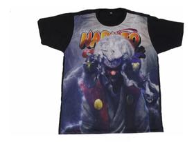 Camiseta Naruto Jiraiya Sennin Blusa Adulto Unissex Anime A091
