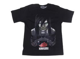 Camiseta Naruto Kakuzu Akatsuki Blusa Adulto Unissex Anime Mr1247 BM