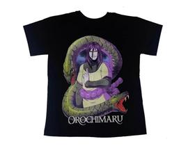 Camiseta Naruto Orichimaru Blusa Adulto Unissex Anime Epi234 BM