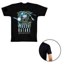 Camiseta Naruto Preto PP Kakashi Hatake V2