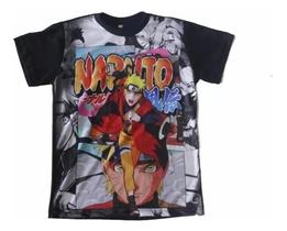 Camiseta Naruto Uzumaki Blusa Adulto Unissex Anime A191 BM