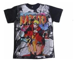 Camiseta Naruto Uzumaki Blusa Adulto Unissex Anime A191 BM Camiseta Naruto Uzumaki Blusa Adulto Unissex Anime A191 BM