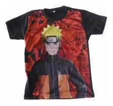 Camiseta Naruto Uzumaki Blusa Adulto Unissex Anime A235 BM