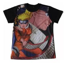Camiseta Naruto Uzumaki Blusa Adulto Unissex Anime LUA184 BM Camiseta Naruto Uzumaki Blusa Adulto Unissex Anime LUA184 BM