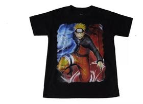 Camiseta Naruto Uzumaki Rasengan Blusa Adulto Unissex Anime EPI181 BM