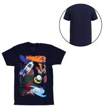 Camiseta naruto x jiraiya carbono azul m Camiseta naruto x jiraiya carbono azul m
