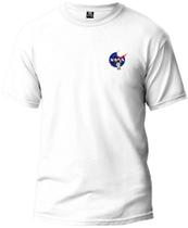 Camiseta Nasa Astronauta Classic Adulto Camisa Manga Curta Premium 100% Algodão Fresquinha