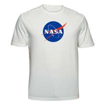 Camiseta Nasa Exploração Espacial Tamanho:GCor:Branca Camiseta Nasa Exploração Espacial Tamanho:GCor:Branca