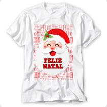 Camiseta Natal família camisa papai noel blusa feliz natal