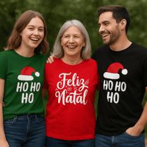 Camiseta Natal Família Unisex Tradição e Alegria em Cada Detalhe