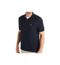 Camiseta Nautica Classic de manga curta sólida para homens, azul marinho Camiseta Nautica Classic de manga curta sólida para homens, azul marinho